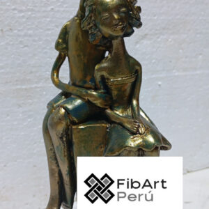 ESTATUILLA EN BRONCE